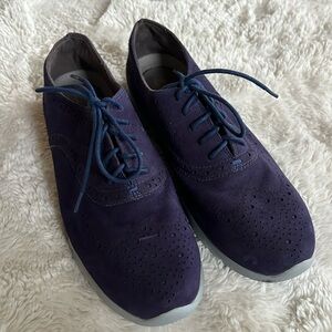 Cole Haan, all blue Zero Grand, size 8